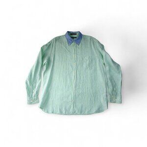 GANT Regular Fit "Hampton Linen" Button Down Shirt (XL) *EUC*